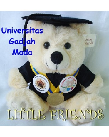 Boneka Wisuda Universitas Gadjah Mada - Pertanian (25 cm)
